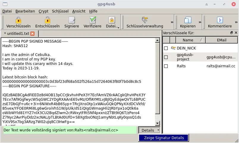 GPG4USB