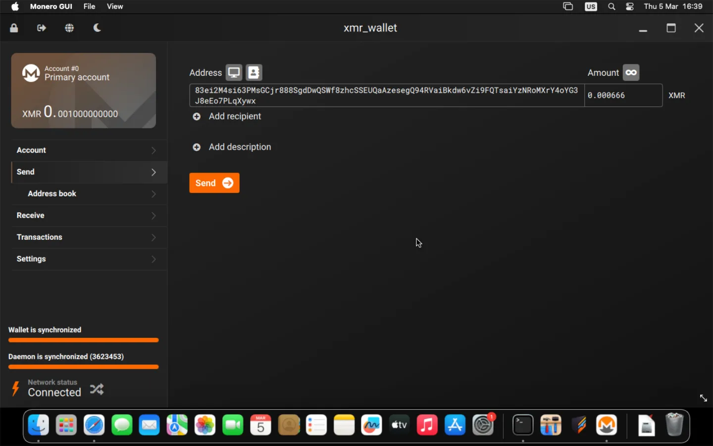 Monero GUI