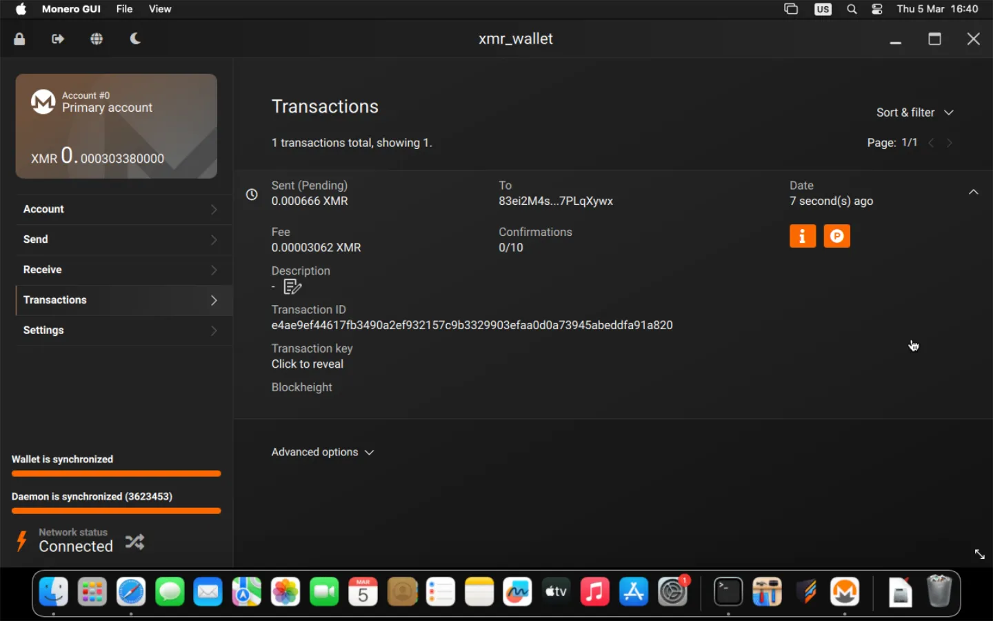 Monero GUI