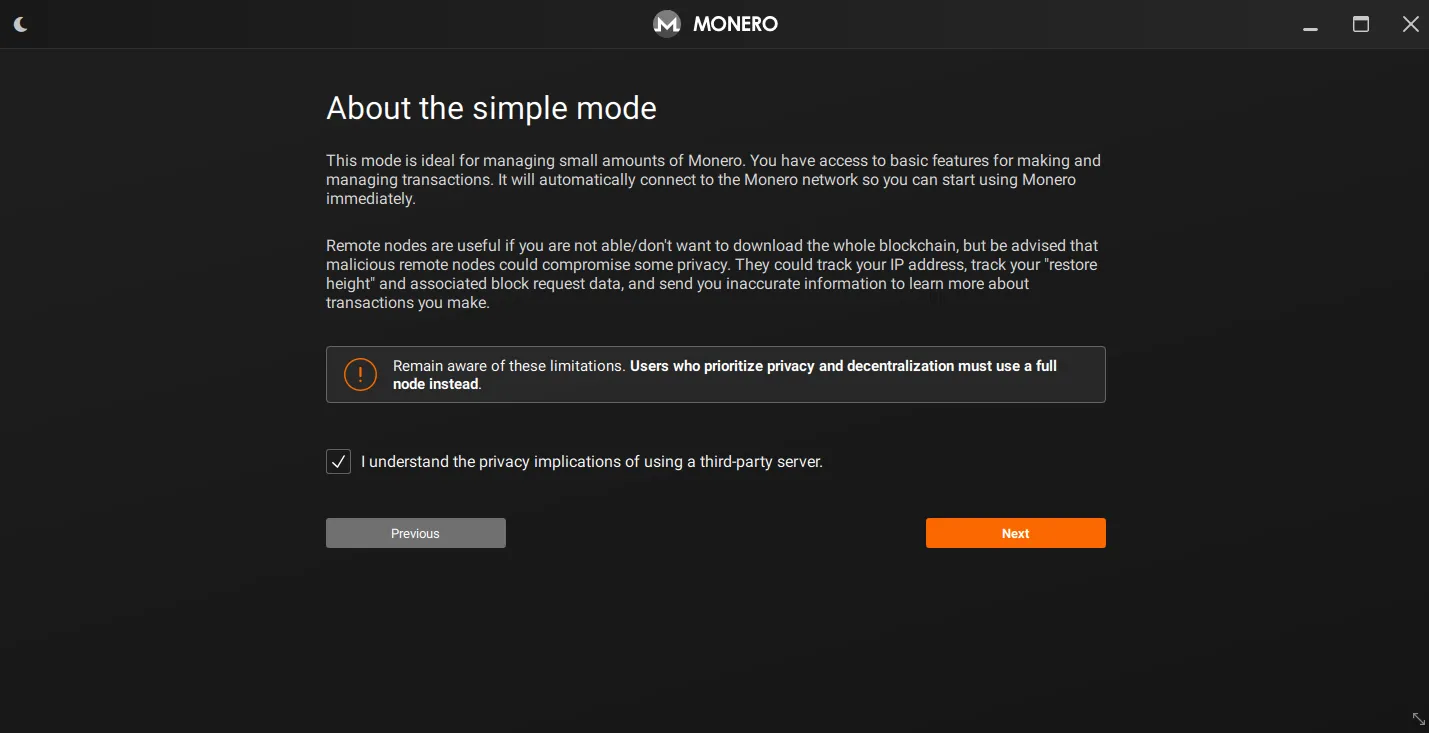 Monero GUI