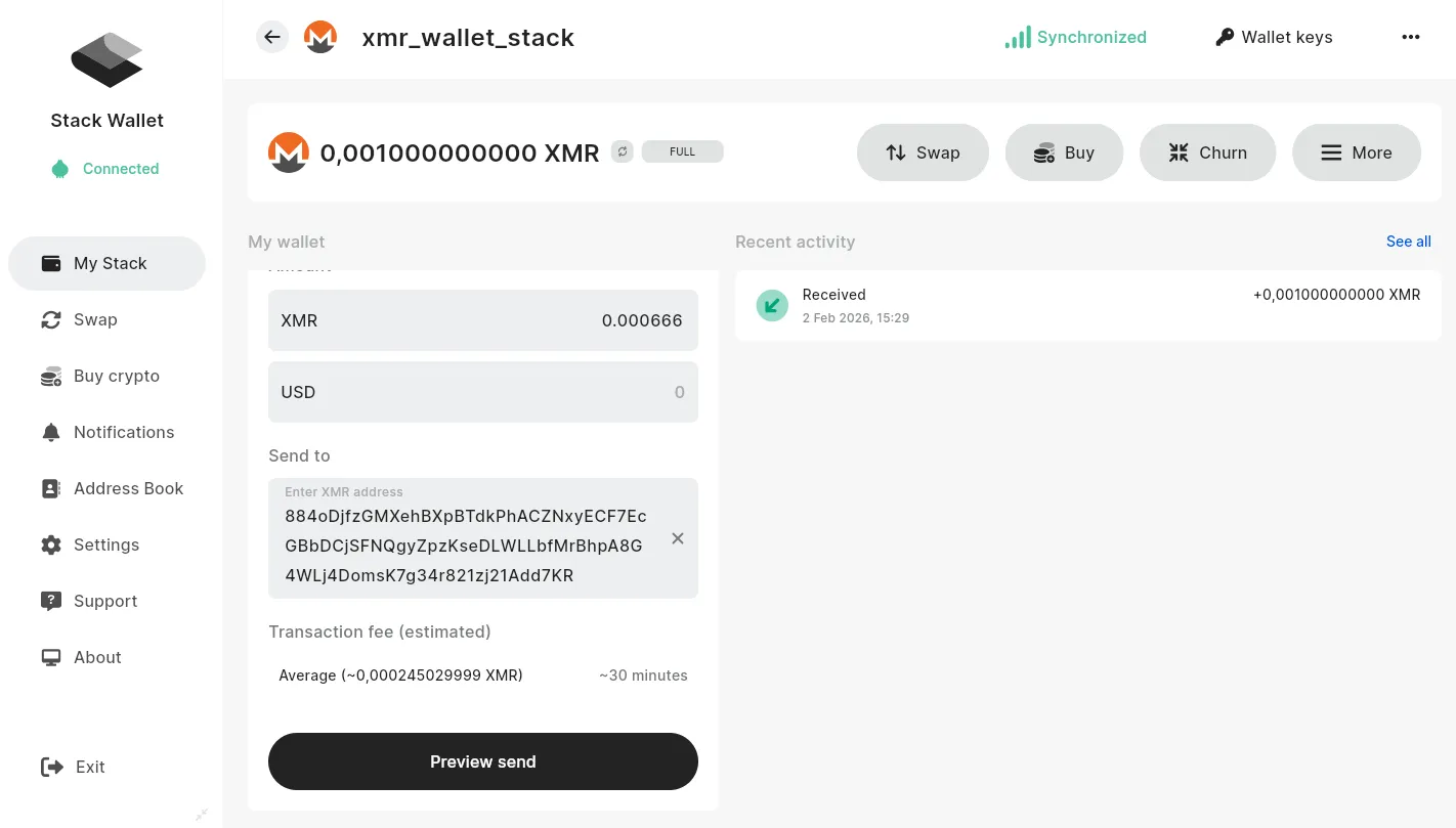 Stack Wallet